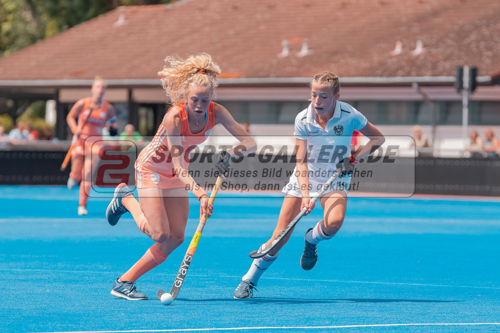 HK_20230713_101827 | Euro Hockey WU18 Austria vs Netherlands Championship Girls &amp; Boys am 13.7.2023 CHTC , Krefeld ,