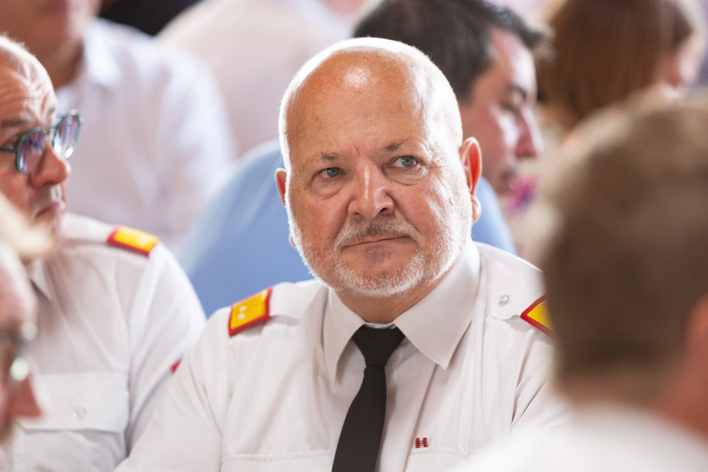 Festakt_036 | Fotodoku des Festaktes im FF-Haus Loosdorf anlässlich der Auszeichnung der Helfer und Hilfsorganisationen  der Hochwasserkatastrophe September 2024