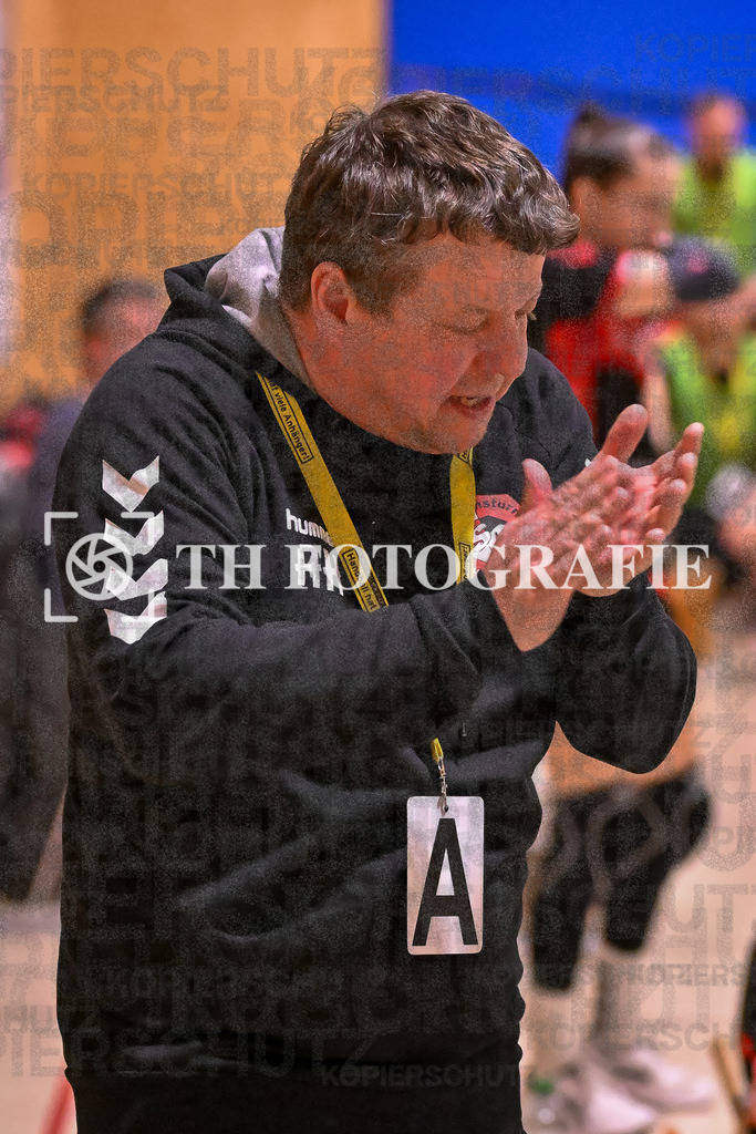 GER, SG Maulburg/Steinen - SG Muggensturm/Kuppenheim, Handball, Suedbadenliga, 17. Spieltag, Saison 2023/2024, 09.03.2024 | Andreas Herrmann 

GER, SG Maulburg/Steinen - SG Muggensturm/Kuppenheim, Handball, Suedbadenliga, 17. Spieltag, Saison 2023/2024, 09.03.2024

Foto: TH Fotografie/Thomas Hess