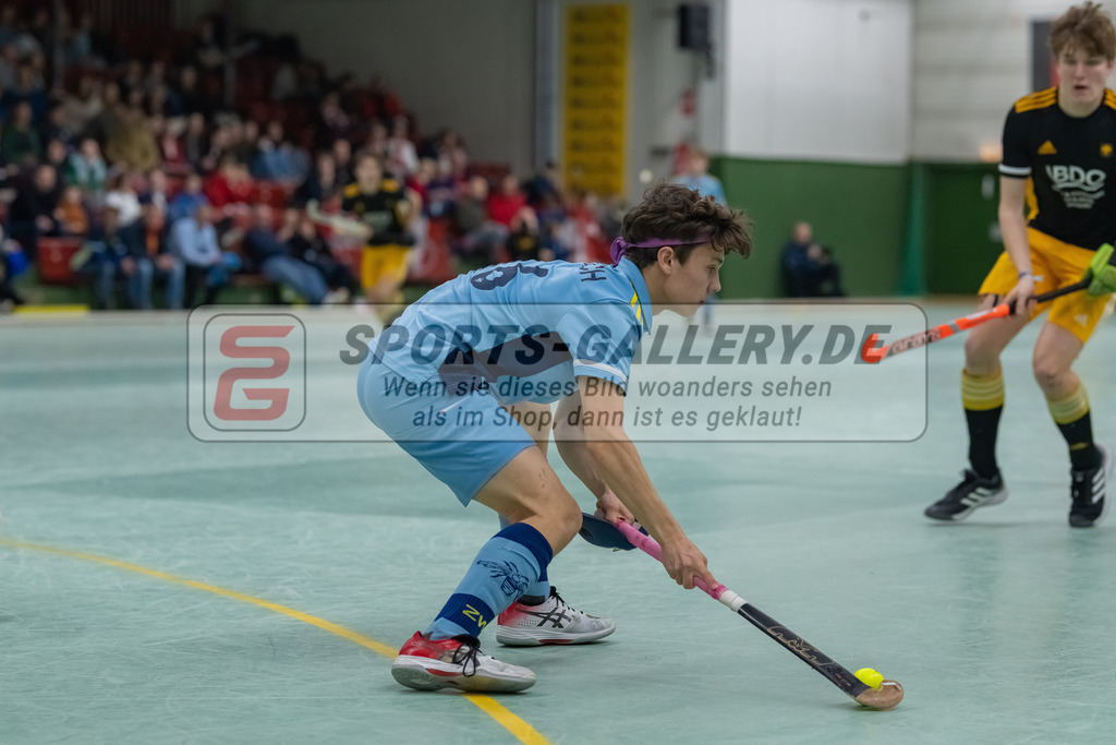 HK_20230305_106211 | Deutsche Meisterschaft MU16 Platz 3 Harvestehuder THC - Zehlend. Wespen am 5.3.2023 RWK, Köln ,