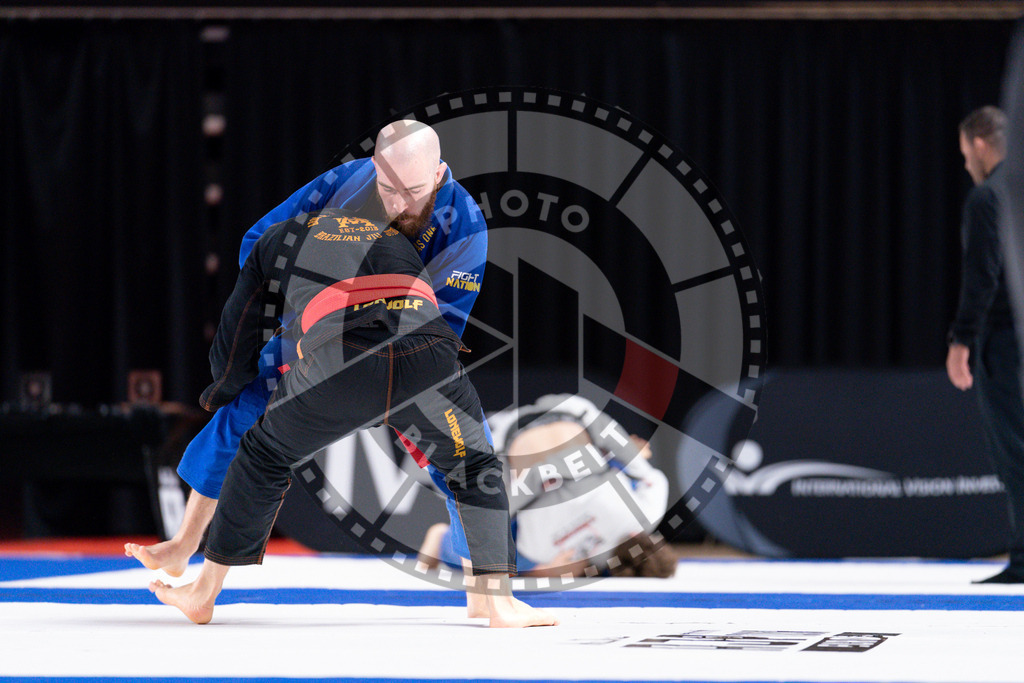 20241013PBB3966 | Athletes compete during the AJP Tour Europe Continental Jiu-Jitsu Amateurs & Masters Championship on October 13, 2024 in Almere near Amsterdam, Netherlands. © Chiara Dazi / photoblackbelt