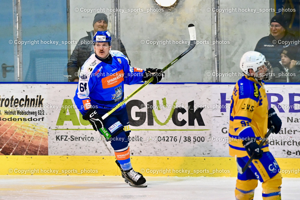 ESC SPARKASSE STEINDORF vs. EHC Althofen | #64 Stichauner Fabian ESC Steindorf, ESC SPARKASSE STEINDORF vs. EHC Althofen, ESC SPARKASSE STEINDORF vs. EHC Althofen am 06.03.2026 in Steindorf (Ossiachersee Halle), Austria, (Photo by Bernd Stefan)