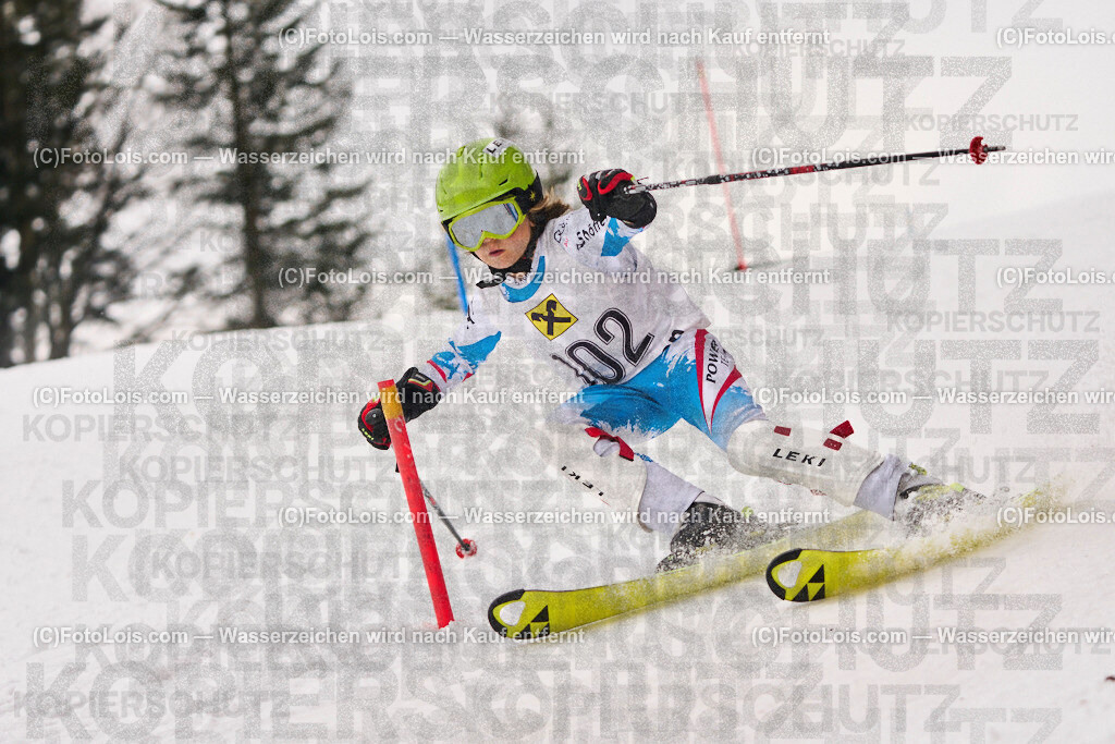 ALP4020_KinderCup-SL_STMK_Strallegg_Schuetzenhoefer-Fuchs Paul | Raiffeisen KINDERCUP Alpin, SLALOM auf der JogllandStreif in Strallegg am So 23. Februar 2025. Veranstaller: Steirischer Skiverband (5000). Skiunion Strallegg (5197).