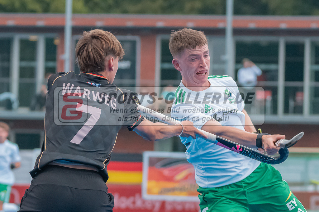 HK_20230713_102013 | Euro Hockey MU18 Germany vs Ireland Championship Girls &amp; Boys am 13.7.2023 CHTC , Krefeld ,