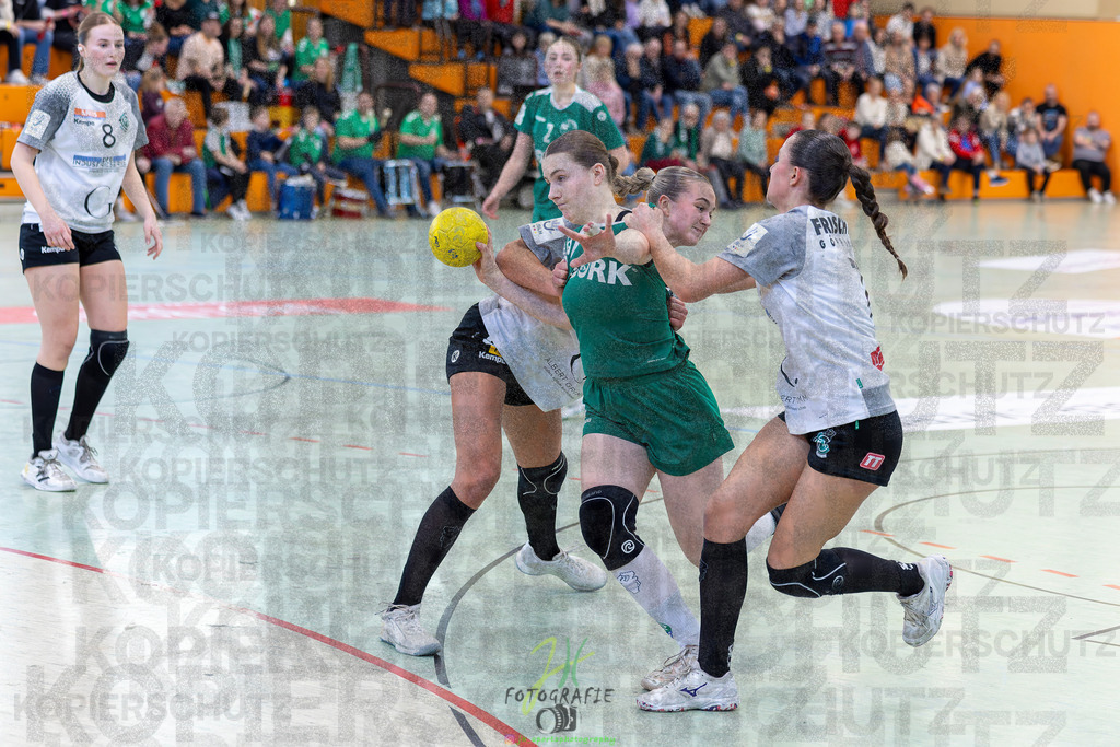 Jugendbundesliga wJA, Pokalrunde, HSG Kleenheim/Langgöns - Frisch Auf Göppingen | Jugendbundesliga wJA, Pokalrunde, HSG Kleenheim/Langgöns - Frisch Auf Göppingen am 28.02.2026 in Oberkleen (Weidig-Halle)Photo © 2026 - Jörg Heinrich - Realisiert mit Pictrs.com