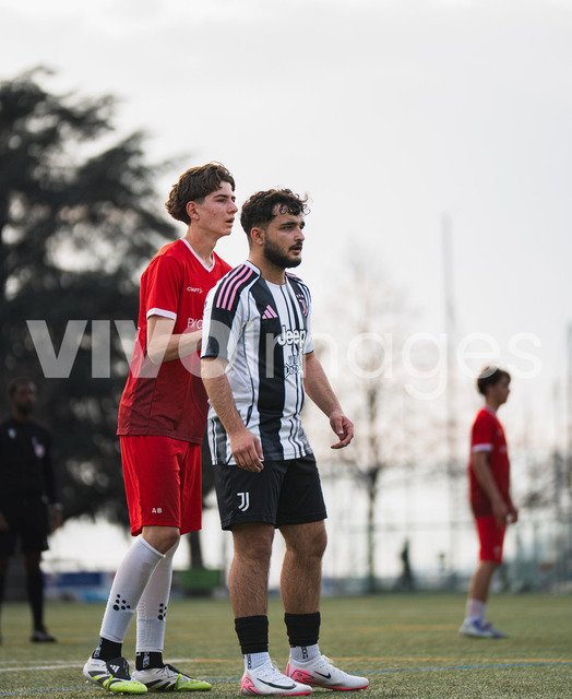 juv_lut_fmachado-0241 | Images from the Juniors B match between Juventus Academy and FC Lutry, played on 18 March 2026 in Lutry, Switzerland, featuring players, coaching staff and match action throughout the game.