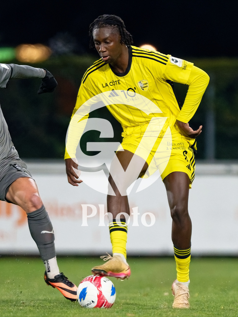 dieci Challenge League - FC Stade Nyonnais v FC Vaduz |  during the dieci Challenge League match between FC Stade Nyonnais and FC Vaduz at Centre sportif de Colovray in Nyon, Switzerland
