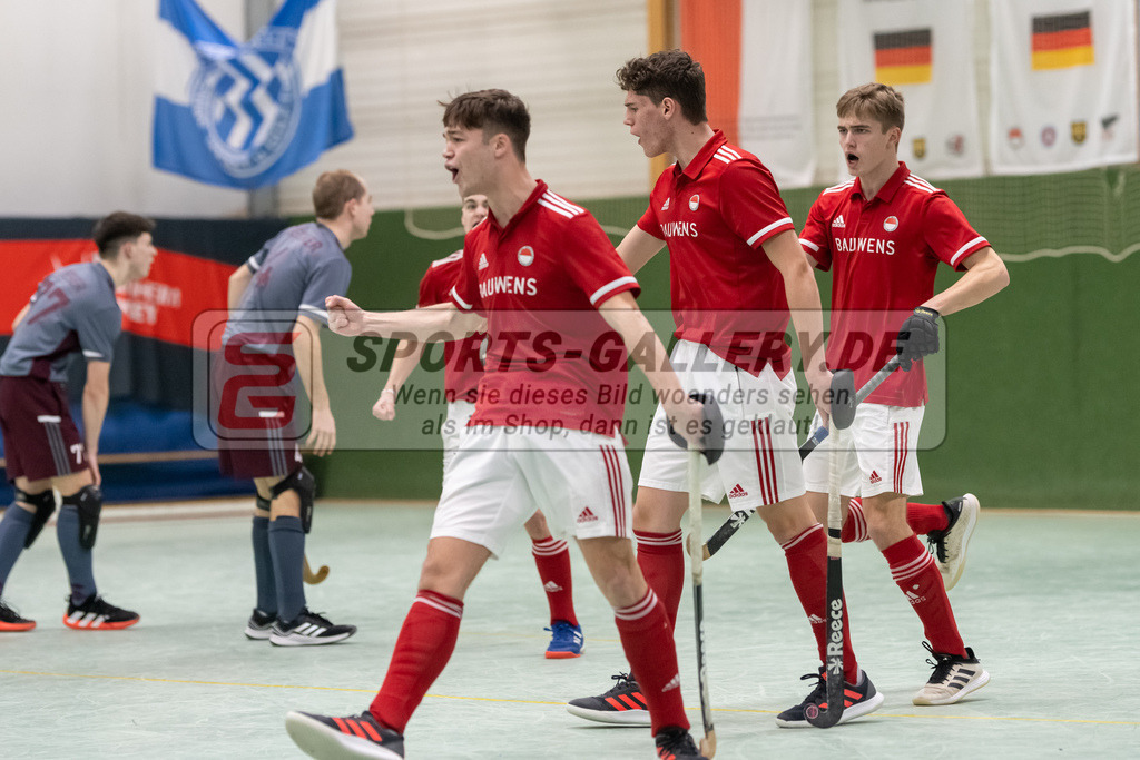SFE_20230304_0016 | Deutsche Meisterschaft Männliche U16 Halle 2023 am 04.03.2023 in Köln (KTHC Stadion Rot-Weiss Köln Tennis and Hockey Club), Photo: Stephan Fehrmann 2022 (Sports-Gallery)