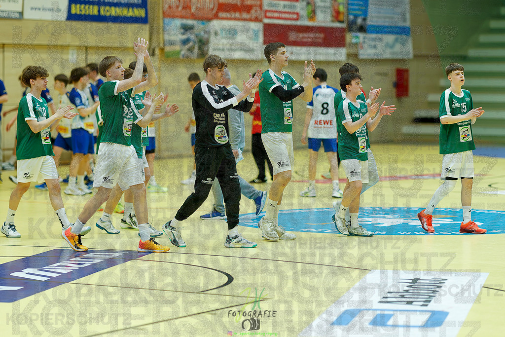 mJC-Regionalliga, Halbfinale Hessenmeisterschaft; HSG Dutenhofen/Münchholzhausen - TSV Pfungstadt | mJC-Regionalliga, Halbfinale Hessenmeisterschaft; HSG Dutenhofen/Münchholzhausen - TSV Pfungstadt am 15.03.2025 in Münchholzhausen (Sporthalle Münchholzhausen)Photo © 2025 - Jörg Heinrich - Realisiert mit Pictrs.com