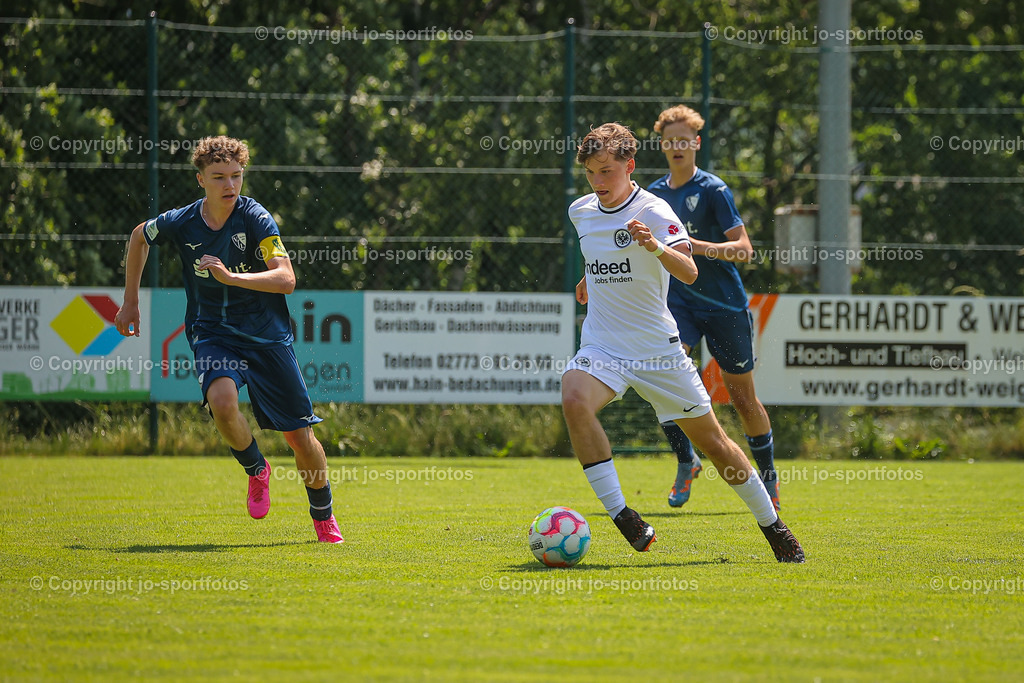 BQ3I4546 | 17.06.2023; Testspiel; Rasenplatz Offdilln; VfL Bochum U17 - Eintracht Frankfurt U17; Ergebnis: 3:1 (1:1)