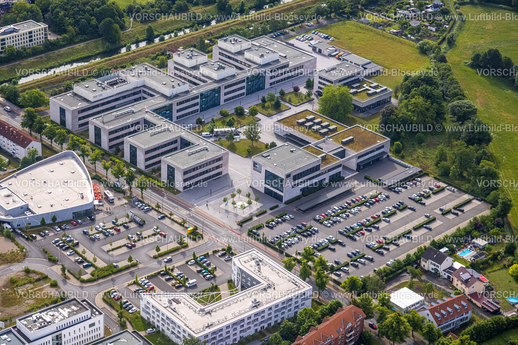 Hamm220600103HSHL | Luftbild, Hochschule Hamm-Lippstadt, HSHL, Campus Hamm, Uentrop, Hamm, Ruhrgebiet, Nordrhein-Westfalen, Deutschland