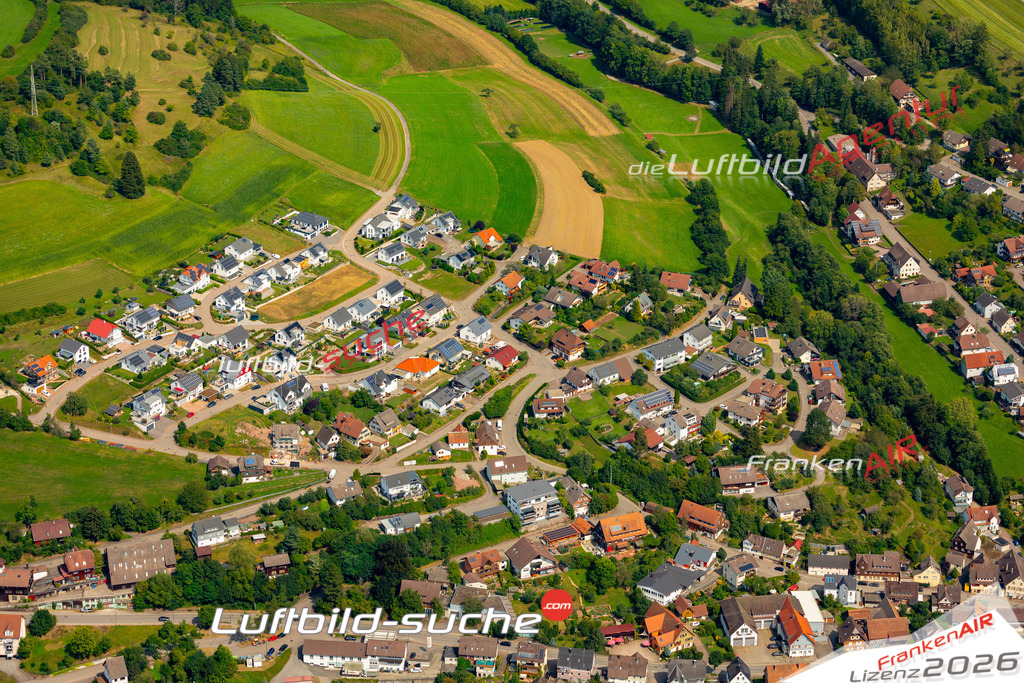 Das Luftbild zeigt :  Glatten - Die Luftaufnahme wurde 2024 vom UL-Flugzeug aus erstellt ( keine Drohne ) - Hochauflösende Luftaufnahme - Für grossformatige Ausdrucke geeignet. Die Geschenkidee !Mit Lizenz und Bildrechte bestellbar