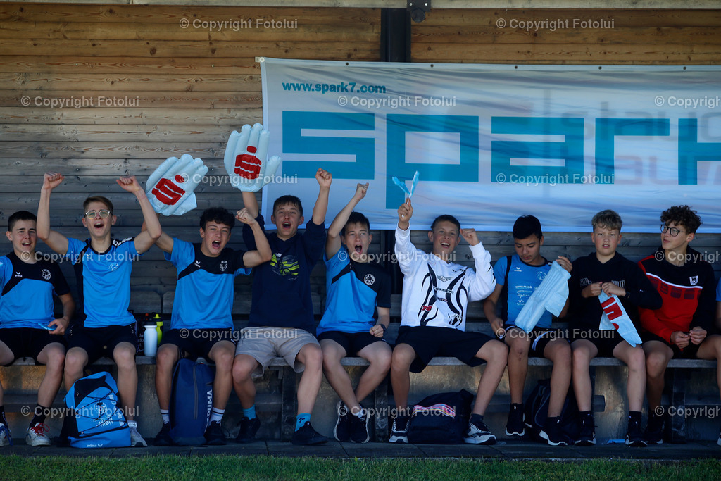 A_LUI_010622_83 | SPORT,FUSSBALL,SPARKASSE SCHUELERLIGA LANDESFINALE 2022 PETTENBACH 01.06.2022 IM BILD: (LAMBACH VIOLETT) UND (ROHRBACH BLAU) FOTO.FOTOLUI