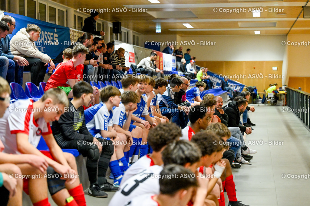 ASVÖ_ Fussballturnier SV Gallneukirchen_ 07.02.2025-8 | 07.02.2025, Gallneukirchen, AUT, ASVÖ, Fussball Nachwuchs Hallenturnier 2025, SV Gallneukirchen im Bild Teilnehmer U 15©Harald Dostal / fodo.media - Realisiert mit Pictrs.com