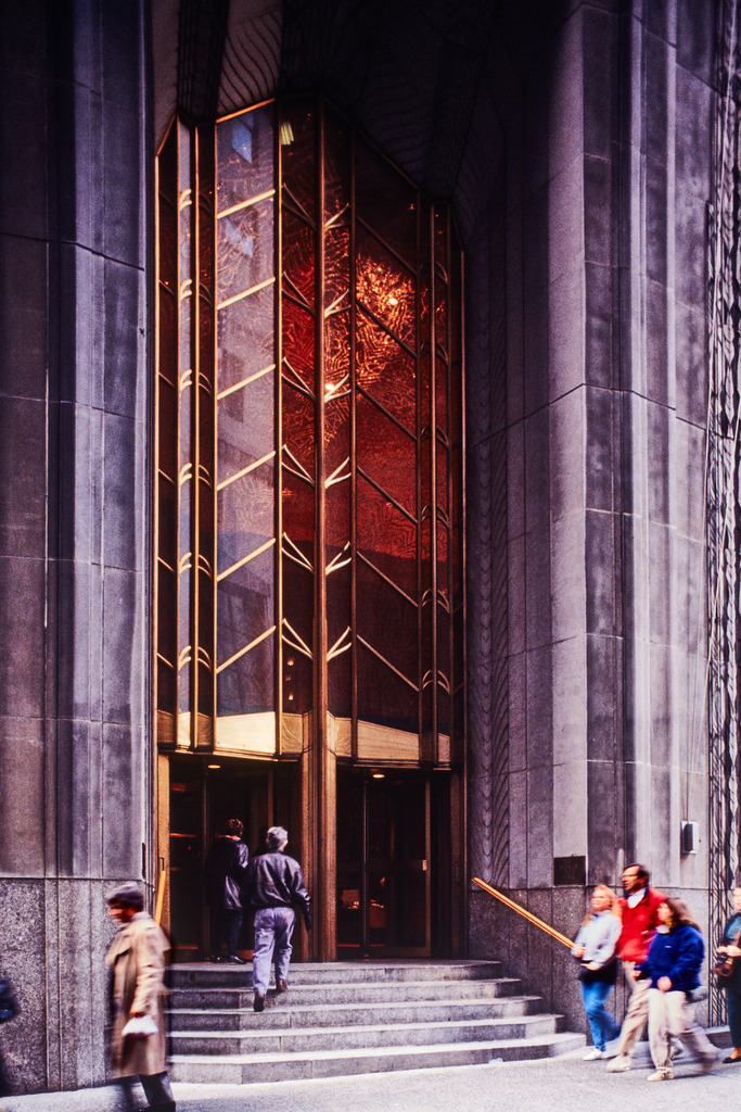 05USA_NYC_Architektur_Okt1992_8066 | N.Y. City Eingang zur Radio City Musichall (?)