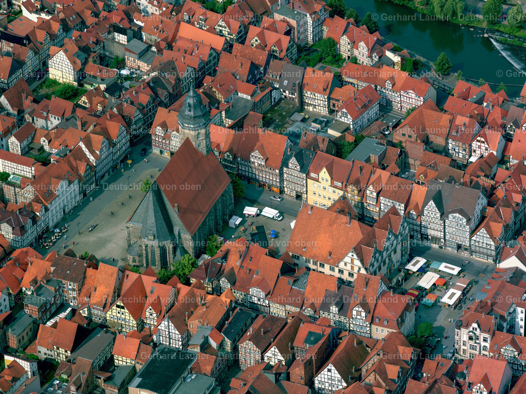 9300406 | St.Blasiuskirche und Altstadt Hann.Münden