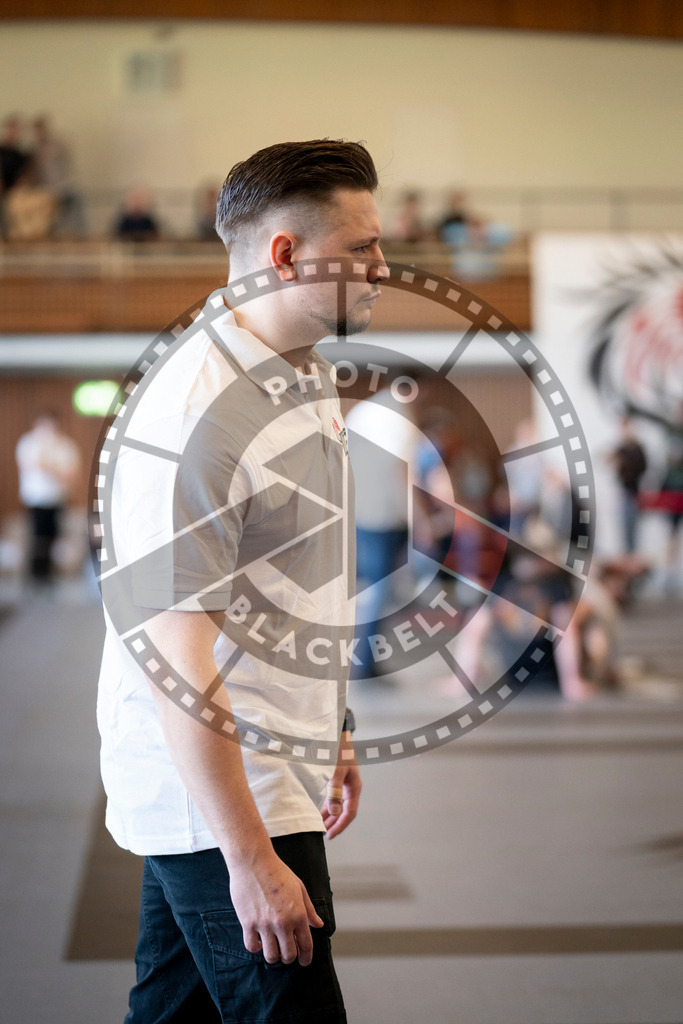 20240309PBB5378 | Fighters compete during the International Luta Livre (ILLCS) Spring Championship in Hannover, Germany, on March 9, 2024.