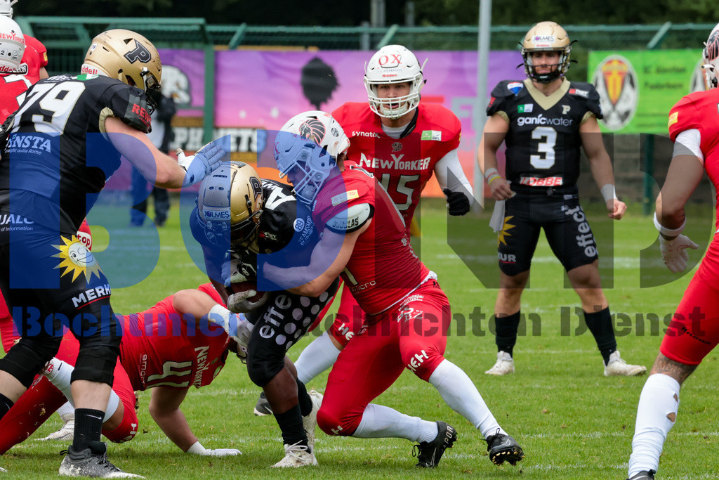 GFL: Paderborn Dolphins vs. New Yorker Lions{date} -  | {headline}(Foto: Sebastian Sendlak / BOND) - Realisiert mit Pictrs.com