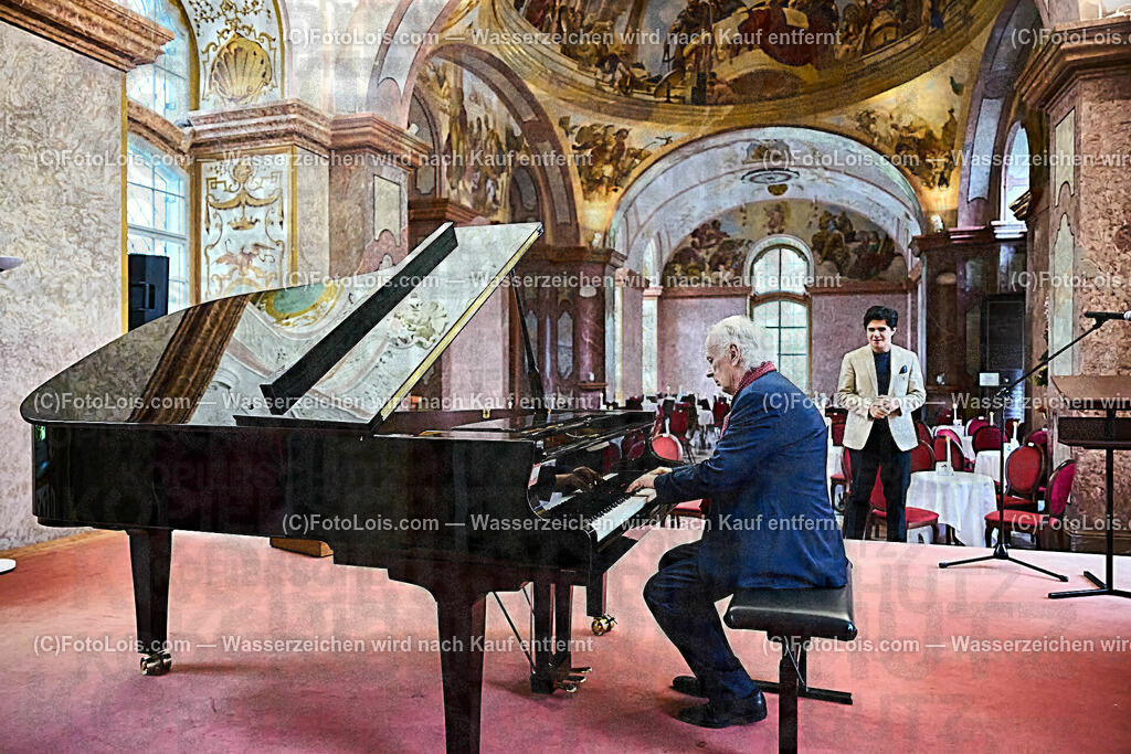 ALP1377_XXXIX-Chopin-Festival_Nocturno_Olejniczak-Roham | (C)FotoLois.com, Alois Spandl, XXXIX. internationales CHOPIN-Festival in der Kartause Gaming, NOCTURNO - nächtliches Konzert bei Kerzenlicht, Sa 5. August 2023.