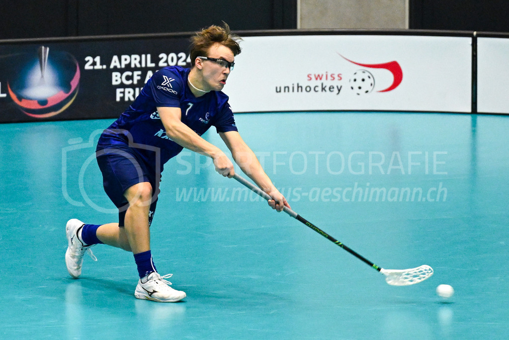 Switzerland U19 vs Finland U19 - 3. February 2024 | Switzerland U19 vs Finland U19
U19 Men International Matches in Switzerland
GoEasy Arena, Siggenthal Station
Finland forward #7 Markus Maronen.
Credit: Markus Aeschimann | <a href="https://www.markus-aeschimann.ch">Sportfotografie Markus Aeschimann</a> | <a href="https://www.instagram.com/sportfotografie.aeschimann">@sportfotografie.aeschimann</a> - Realisiert mit Pictrs.com
