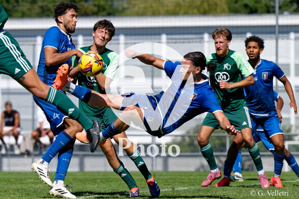 2eme ligue - FC Onex v CS Italien |  during the 2eme ligue match between FC Onex and CS Italien at Stade municipal d'Onex in Geneva, Switzerland