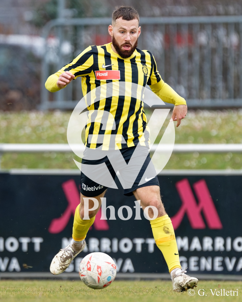 1ere Ligue Classic - Meyrin FC v Servette FC M-21 | during the 1ere Ligue Classic game between Meyrin FC and Servette FC M-21 at Stade des Arberes in Meyrin, Switzerland
