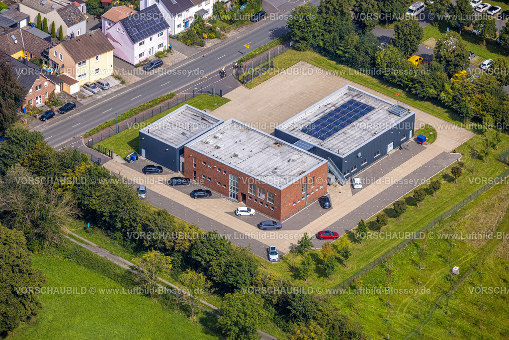 Holzwickede230901394 | Luftbild, Rettungswache Süd Feuerwehr Holzwickede, Hengsen, Holzwickede, Ruhrgebiet, Nordrhein-Westfalen, Deutschland