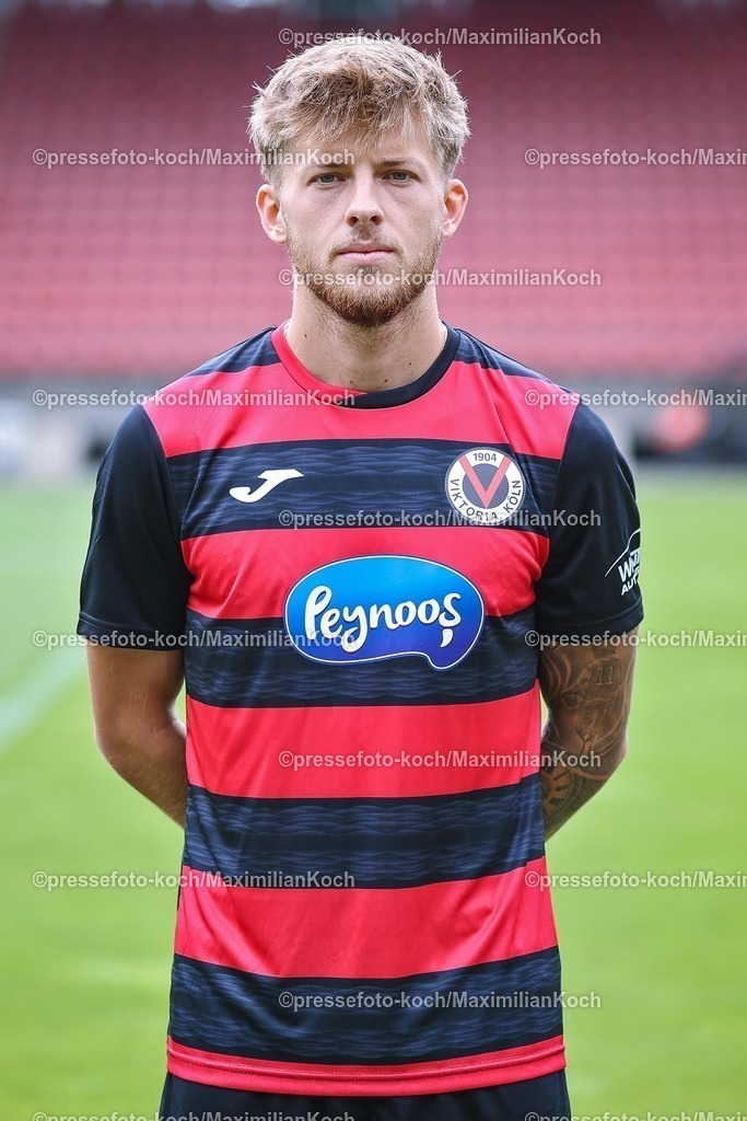 FCVK17072501026 | Robin Velasco; FC Viktoria Köln 1904; 3.Liga, Porträttermin, 2025/2026, 17.07.2025