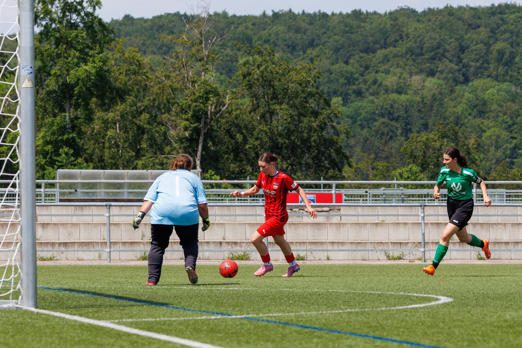 FCHTVS_260531_7283 | 1.FC Heidenheim 1846 II vs. TV Steinheim, Fußball, Frauen, Bezirksliga, 2025/2026, Meisterrunde, 5. Spieltag, 31.05.2026 in Heidenheim, Kunstrasen b. Voith-Arena West(Foto: Michael Bulling) - Realisiert mit Pictrs.com