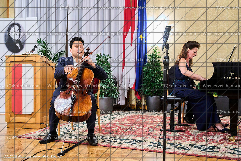 ALP3607_CHOPIN-Gesellschaft_Jubilaeum_Javorkai-Biermasz | (C)FotoLois.com, Alois Spandl, Festveranstaltung '70 Jahre internationale CHOPIN-Gesellschaft in Wien' mit Einladung durch den Bürgermeister der Bundeshauptstadt Wien, Dr. Michael Ludwig (vertreten durch Mag. Thomas Reindl), Wappensaal des Wiener Rathauses, Sa 29. Oktober 2022.