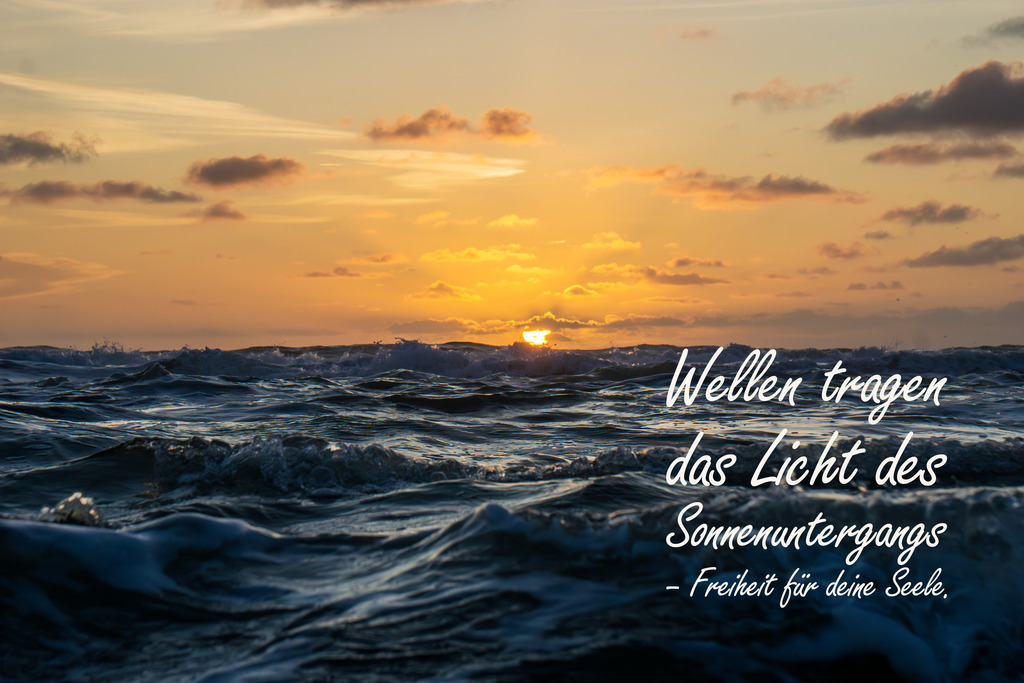 Meer Kalender 2026 - Nordseemotiv mit Text | Gestalten Sie Ihr Zuhause mit einzigartigen Bildern von Ostsee u. Nordsee – als Leinwandbild, Acryl, Alu-Dibond oder FineArt Hahnemühle, individuell anpassbar.