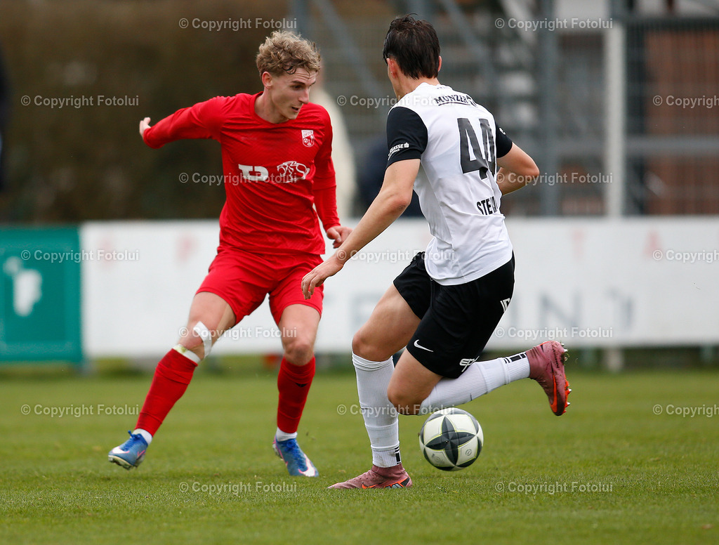 A_LUI_040426_07 | SPORT,FUSSBALL, REGIONALLIGA MITTE ,ASKOE OEDT-ASK VOITSBERG 04.04.2026 IM BILD: ALEXANDER MAYER (OEDT) UND ANDREJ STEVANOVIC (VOITSBERG) FOTO:FOTOLUI