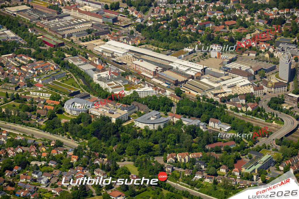 Das Luftbild zeigt  Göppingen - Die Luftaufnahme wurde 2023 vom UL-Flugzeug aus erstellt ( keine Drohne ) - Hochauflösende Luftaufnahme - Für grossformatige Ausdrucke geeignet. Die Geschenkidee !Mit Lizenz und Bildrechte bestellbar