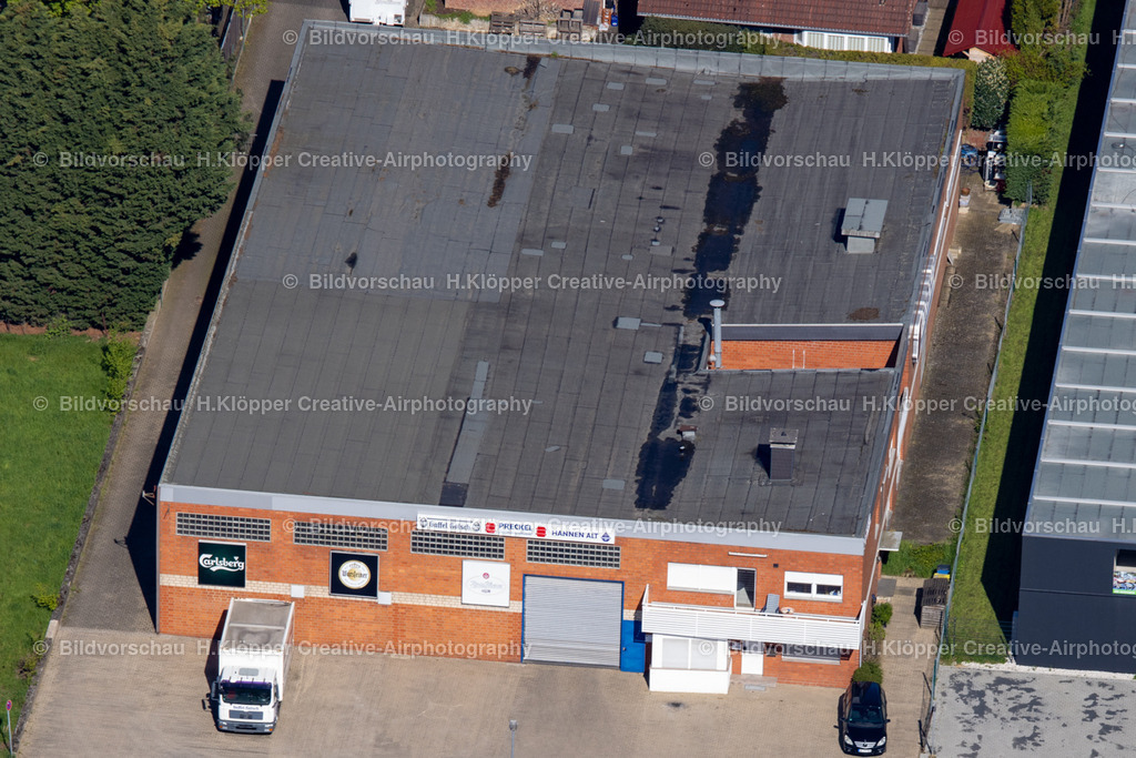 Luftbild PRECKEL Getränkefachgroßhandel Grevenbroich  439A3681 | Luftbildfotografie Hermann Klöpper/ Creative-Airphotography - Realized with Pictrs.com