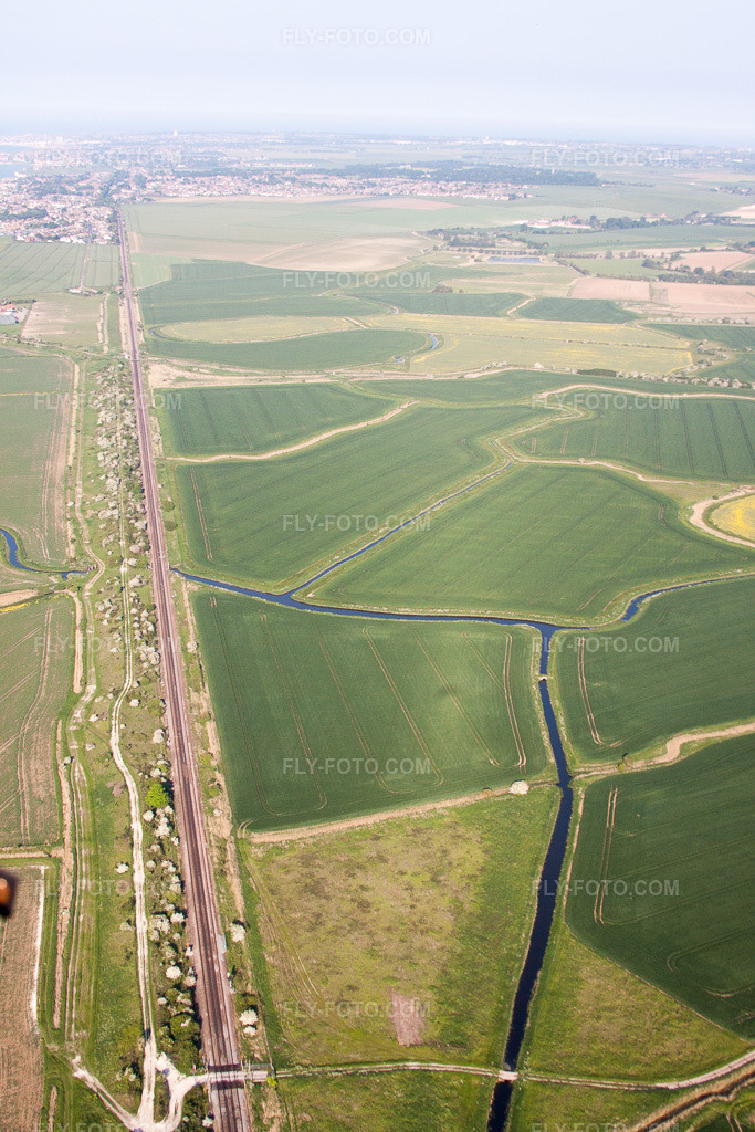 Aerial view: View of the town in Saint Nicholas at Wade in the state England, Great Britain.Photo: IMG_50388.jpg taken on 05/27/2012 by Werner Riehm/FLY-FOTO.comResolution of the original: 3168 x 4752 px