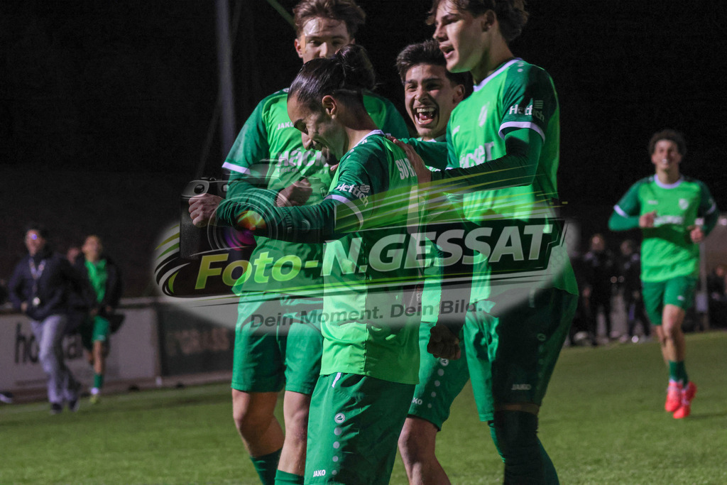 SV Rödinghausen - SC Preußen Münster | Auf dem Bild zu sehen: grün SV Rödinghausen: Arda ErmisSV Rödinghausen, SC Preußen Münster, Saison 25/26, A-Jugend Westfalenpokal, Achtelfinale, U19, Deutschland - Realisiert mit Pictrs.com
