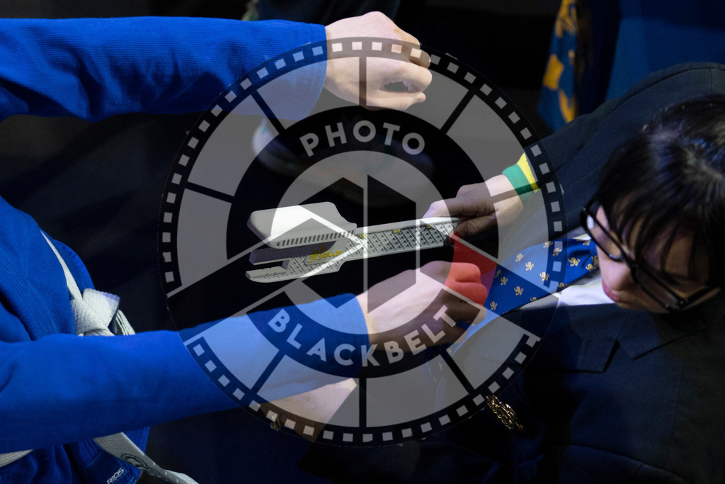 20240119PBB0024 | Fighters compete during the IBJJF European Championship in Paris, France, on January 19, 2024.