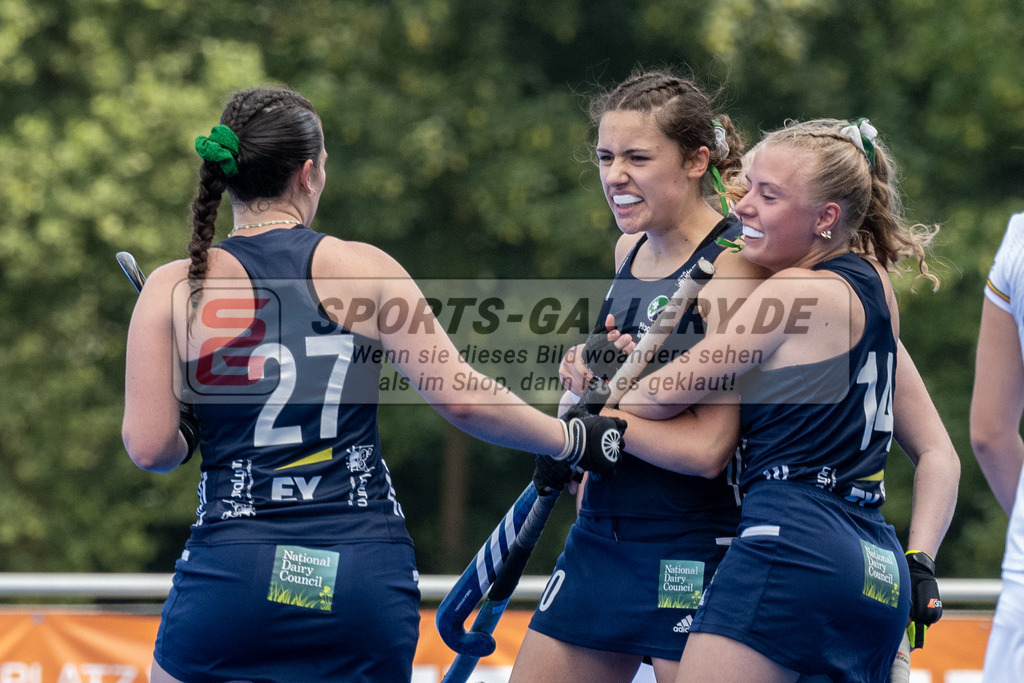 SFE_20230709_0011 | EuroHockey EM U18 Girls Belgium vs Ireland am 09.07.2023 in Krefeld (Gerd-Wellen-Hockeyanlage), Photo: Stephan Fehrmann 2023 (Sports-Gallery)