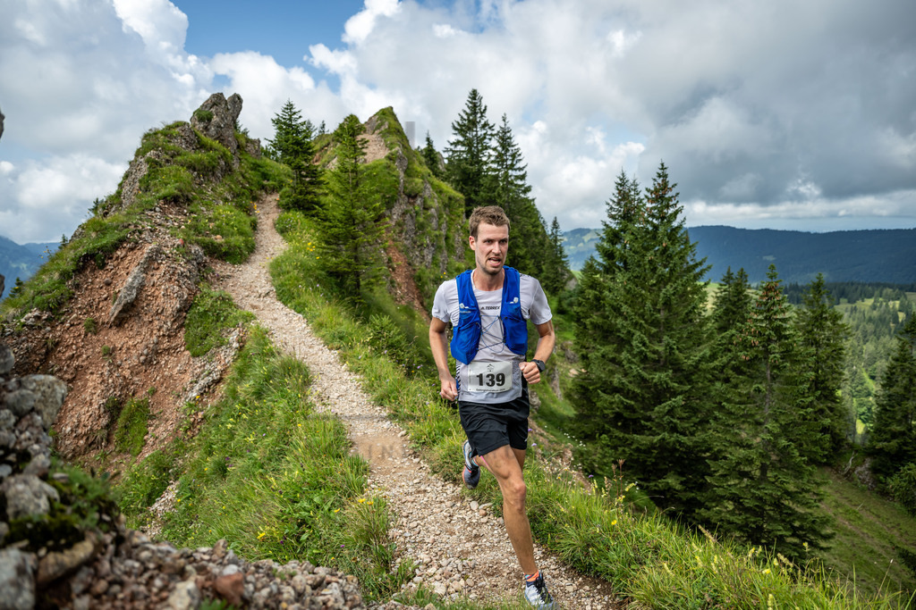 35. Gebirgsmarathon | 35. Gebirgsmarathon 2024 am 03.08.2024 in Immenstadt. Einer der anspruchsvollsten​und ältesten Bergläufe​Deutschlands im Naturpark Nagelfluhkette!(Foto: Dominik Berchtold/www.dberchtold.com)Instagram: @d_berchtold_foto 