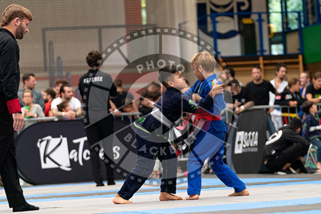 20230826PBB51152 | Fighters compete during the AJP INTLPRO BJJ and grappling competition in Hamburg, Germany, on August 26 2023.