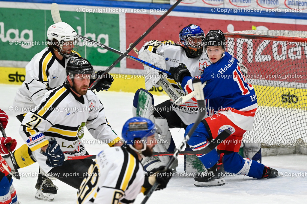 Carinthian Team vs. HC Köttern 12.2.2024 | #21 Petrini Renato, #73 Scheidenberger Sandro, #15 Rainer Noah Marcel