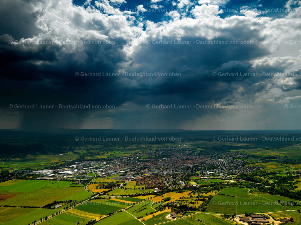 2825235 | Gewitter, weite Landschaft bei Rottenburg