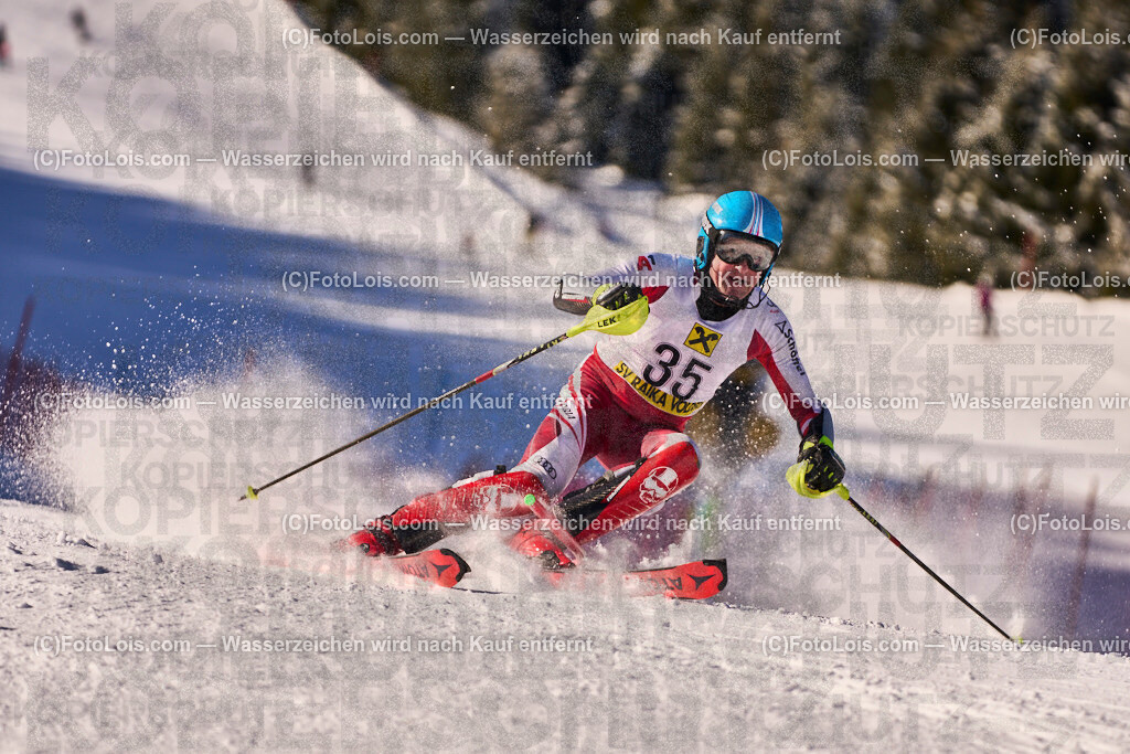 ALP5905_MASTERS-OeM-SL_Glungezer_Guggenbichler Juergen | Alpine Österreichische Mastersmeisterschaften auf dem Glungezer. Tiroler Skiverband, SC Volders, SLALOM, So 2. März 2025.