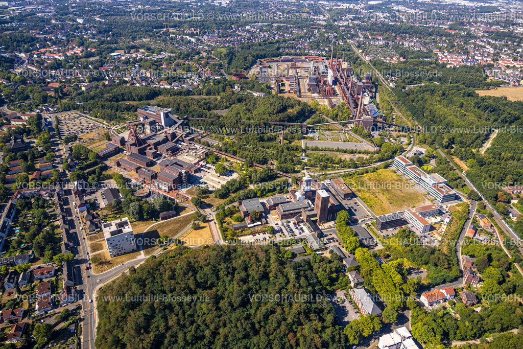 Essen220806867 | Luftbild, Zeche Zollverein, UNESCO-Welterbe, Essen-Stoppenberg, Essen, Ruhrgebiet, Nordrhein-Westfalen, Deutschland