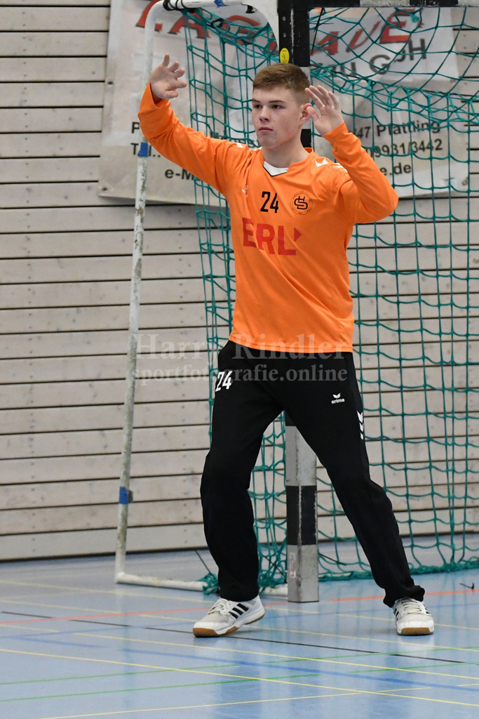 HC Deggendorf :  VfL Waldkraiburg   | Hanauer, Simon (HC Deggendorf) - Realisiert mit Pictrs.com