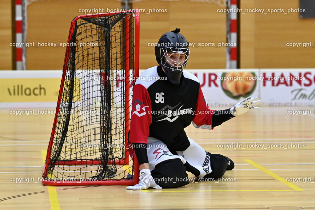 VSV Unihockey vs. KAC Floorball | #96 Clemens Meixner KAC Floorball, VSV Unihockey vs. KAC Floorball, VSV Unihockey vs. KAC Floorball am 28.03.2026 in Villach (Ballspielhalle St. Martin), Austria, (Photo by Bernd Stefan)