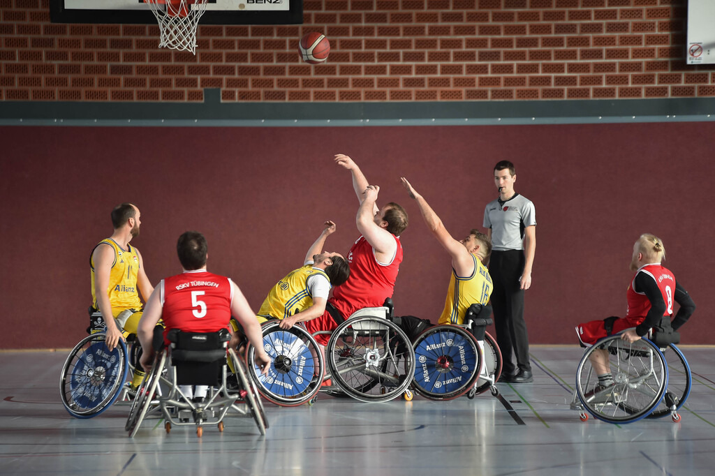2024-11-23-0626 | RSKV Tuebingen vs. Alba Berlin, Rollstuhlbasketball, 2. Bundesliga Sued, 5. Spieltag, Saison 2024/2025, 23.11.2024, Foto: Ralph Kunze - Realisiert mit Pictrs.com
