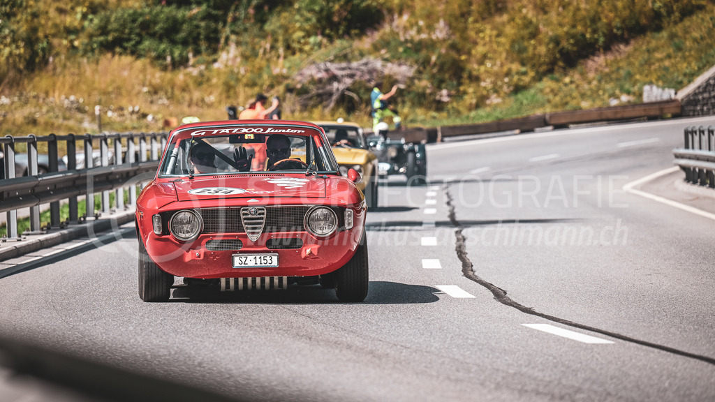19. Arosa ClassicCar 2023 - 2. September 2023 | 19. Arosa ClassicCar 2023
Arosa, Schweiz
Knüsel Raphael aus Küssnacht mit der Startnummer 234 in einem Alfa Romeo GTA 1300 junior, Jahrgang 1971, in der Klasse Classic Trophy.
@arosaclassiccar, @arosa.official, #arosaclassiccar, #arosa, #76curves, #classiccar
Bild: Sportfotografie Markus Aeschimann | www.markus-aeschimann.ch - Realisiert mit Pictrs.com