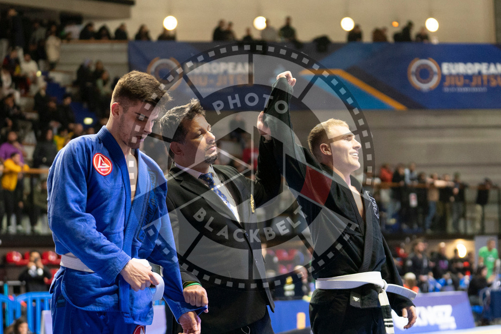 20240119PBB1236 | Fighters compete during the IBJJF European Championship in Paris, France, on January 19, 2024.