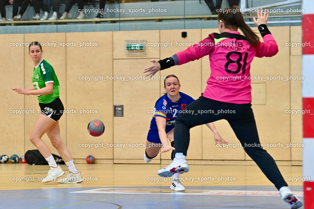 SC Ferlach Damen vs. HIB Graz 18.2.2023 | #2 Akalovic Patricia, #15 NIKOLIC Ivana